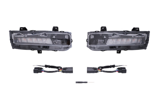 Diode Dynamics DD5132 Elite Series Combination Fog Lamp for 18-21 Ford Mustang - Cool - White (Pair)