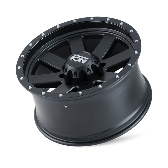 ION Wheels 134-8185MG ION Type 134 18x10 / 5x139.7 BP / -19mm Offset / 108mm Hub Matte Gunmetal/Black Beadlock Wheel