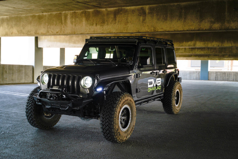 DV8 Offroad LBJL-10 2018+ Jeep Wrangler JL Light Bar Mount
