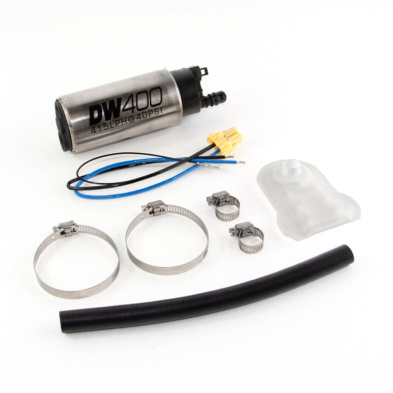 DeatschWerks 9-401-1043 415LPH DW400 In-Tank Fuel Pump w/ 9-1043 Install Kit 93-98 Nissan Skyline R33