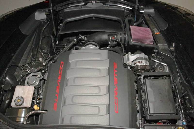 K&N Engineering 57-3081 K&N 14-15 Chevrolet Corvette 6.2L V8 F/I Performance Intake Kit