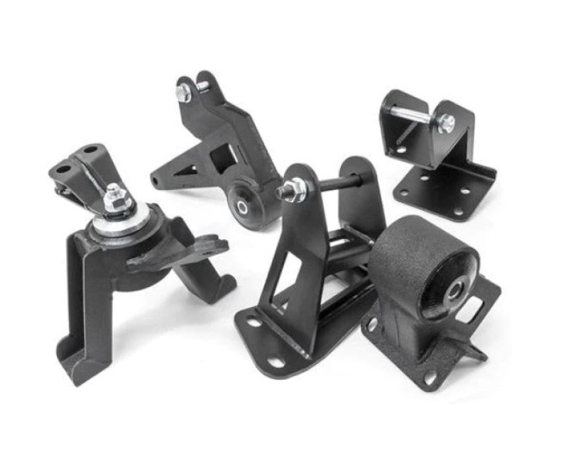 Innovative Mounts 90551-75A Innovative 00-05 Toyota MR2 Spyder K-Series Black Steel Mounts 75A Bushings