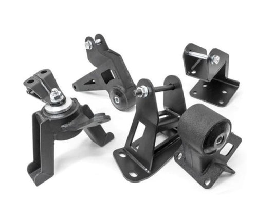 Innovative Mounts 90551-75A Innovative 00-05 Toyota MR2 Spyder K-Series Black Steel Mounts 75A Bushings
