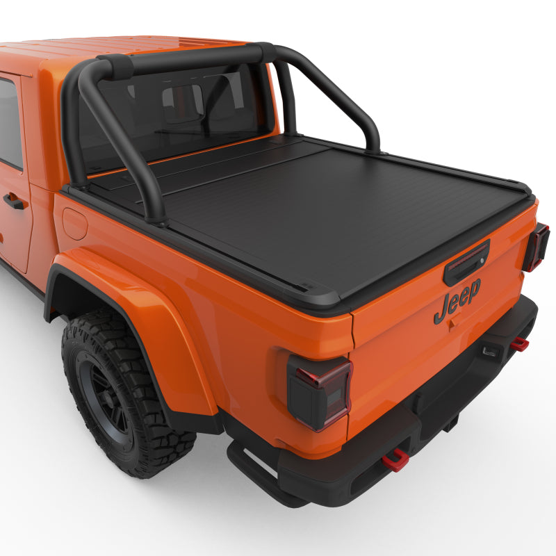 EGR SBAR0162 20-22 Jeep Gladiator RollTrac S-Series Black Powder Coated Sports Bar Jeep Gladiator