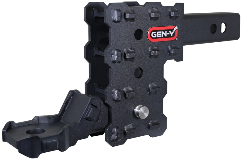 GEN-Y Hitch GH-13053X Gen-Y Phantom-X 2in Hollow Shank 4.5in Drop 700lb TW 7K Hitch w/GH-13051X Platinum Ball Mount