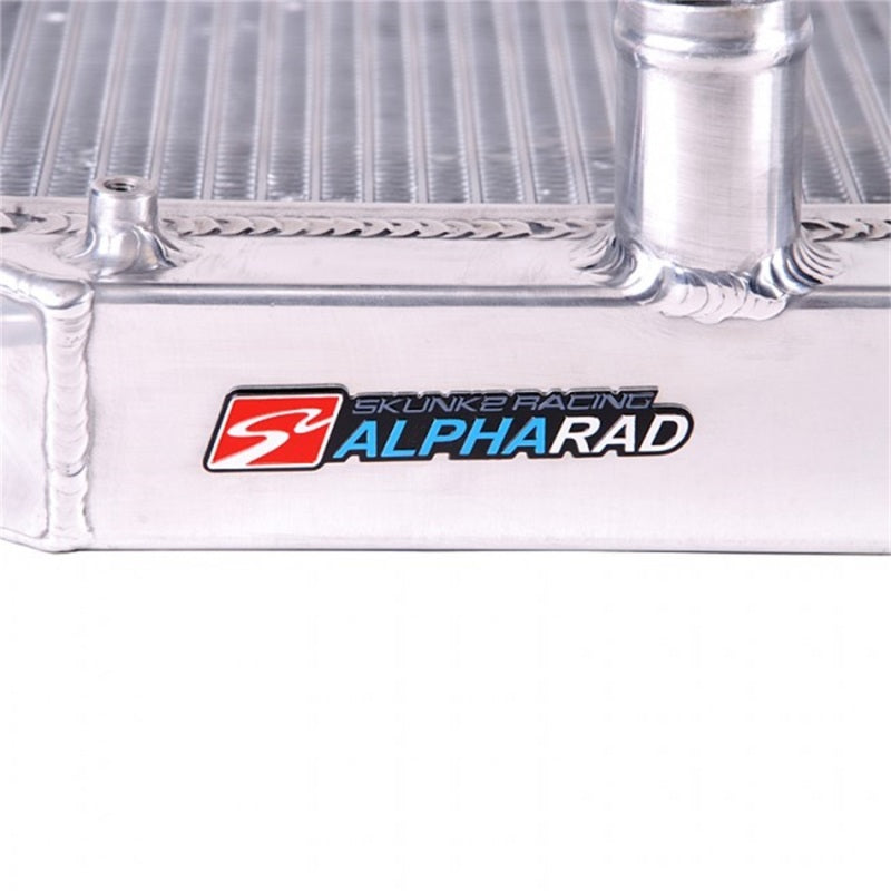 Skunk2 Racing 349-05-1500 Skunk2 Alpha Series 88-91 Honda CRX/Civic Radiator (Full Size) (Dual Core) (Manual Trans.)