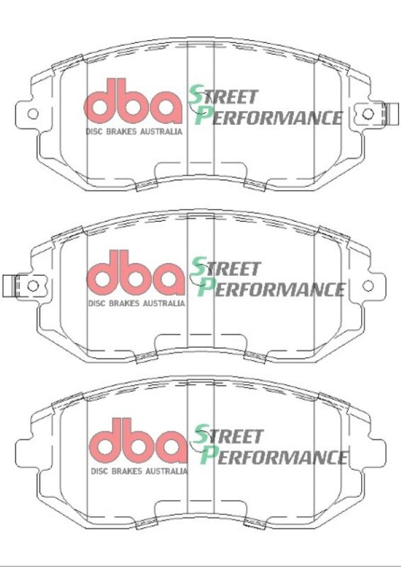 DBA DB1491SP 03-05 Subaru WRX / 08 Subaru WRX SP500 Front Brake Pads