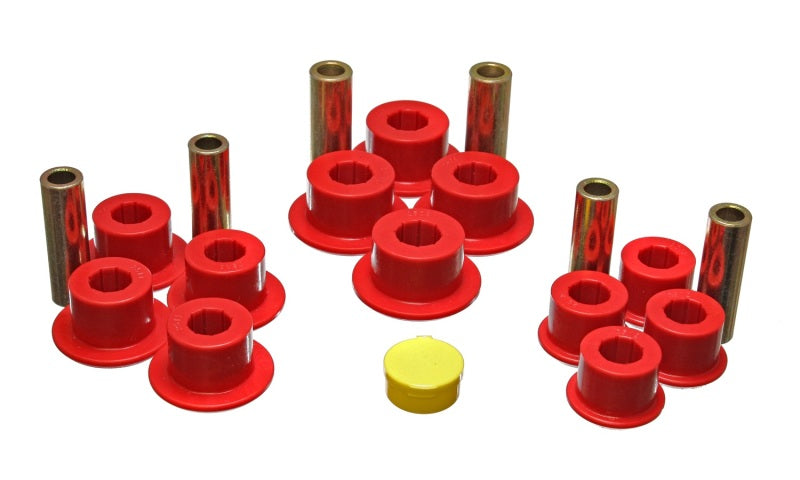 Energy Suspension 3.2141R Chevy Rear Leaf Spring Set - Red