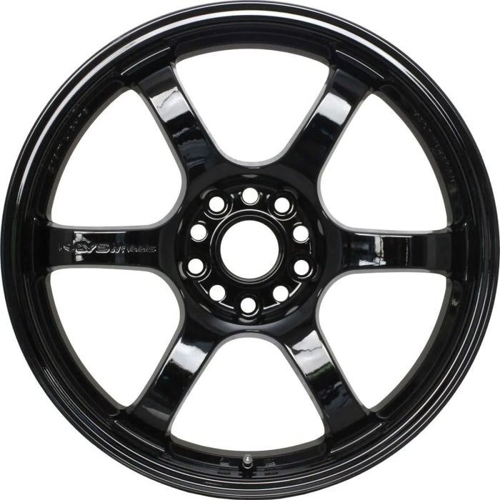 Gram Lights WGIE35A9 57DR 15x8 / +35mm / 4-100 Gloss Black Wheel