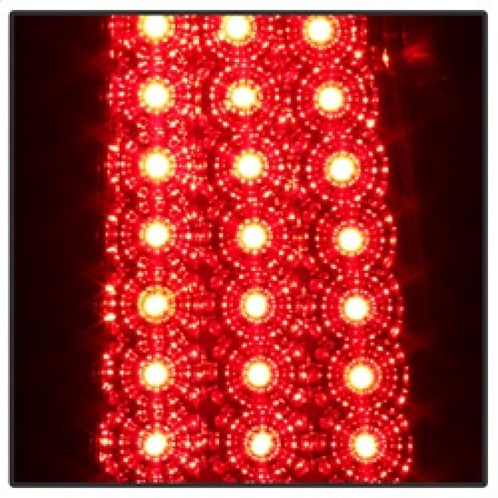 SPYDER 5008787 xTune Chevy Silverado 1500/2500/3500 03-06 LED Tail Lights Red Clear ALT-ON-CS03-LED-RC