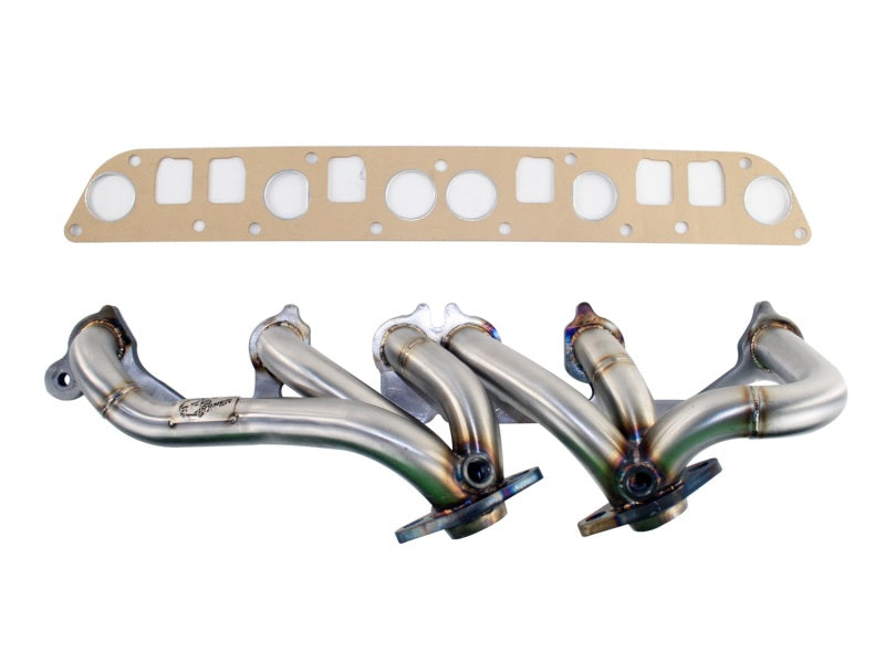 aFe 48-46202 Twisted Steel Header SS-409 HDR Jeep Wrangler TJ 00-06 I6-4.0L