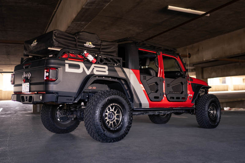 DV8 Offroad HDJL-02R 18-22 Jeep Wrangler JL/JT Spec Series Half Doors - Rear Set
