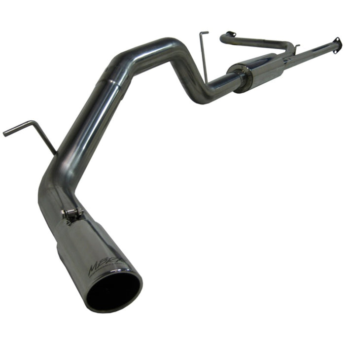 MBRP S5404409 2007-2009 Nissan Titan 5.6L EC/CC Cat Back Single Side