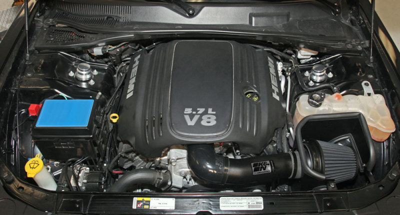 K&N Engineering 71-1542 K&N Dodge/Chrysler 5.7/6.1L V8 Black Performance Intake Kit