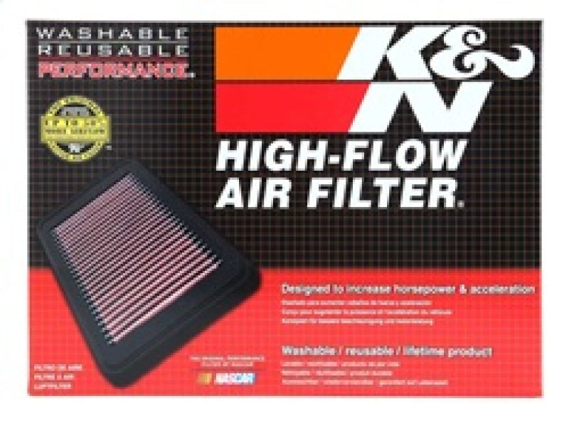 K&N Engineering 33-2488 K&N Replacement Air Filter for 11-14 BMW M5/M6 4.4L V8 / 2015 M4/M3 3.0L I6 (2 per box)