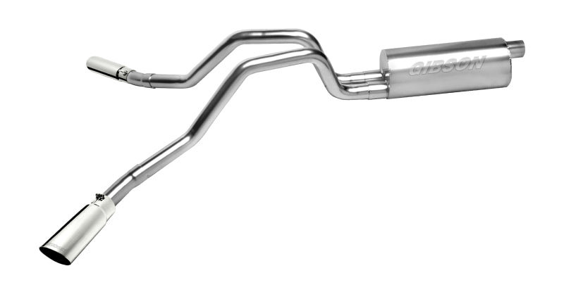 Gibson 65637 10-13 Chevrolet Silverado 1500 LS 4.8L 2.25in Cat-Back Dual Extreme Exhaust - Stainless