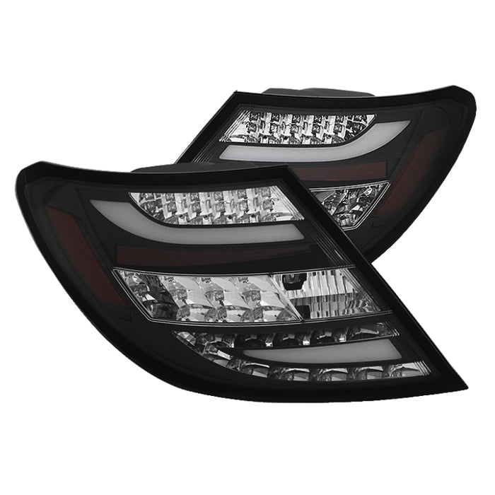 SPYDER 5072689 Spyder Mercedes Benz W204 C-CLASS 08-11 LED Tail Lights Incandescent only - Blk ALT-YD-MBZC08-LED-BK