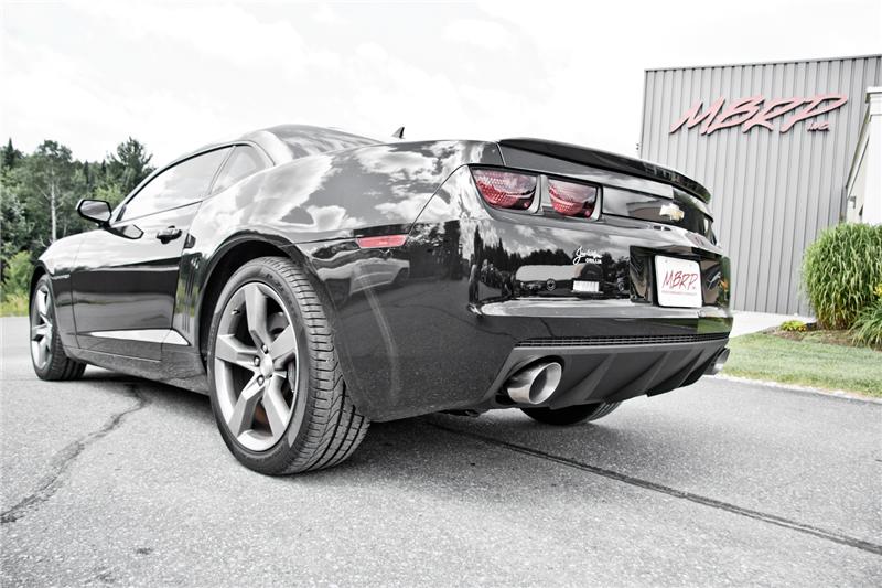 MBRP S7019304 2010-2015 Chevrolet Camaro V8 6.2L 3in T304 Axle Back Muffler Delete