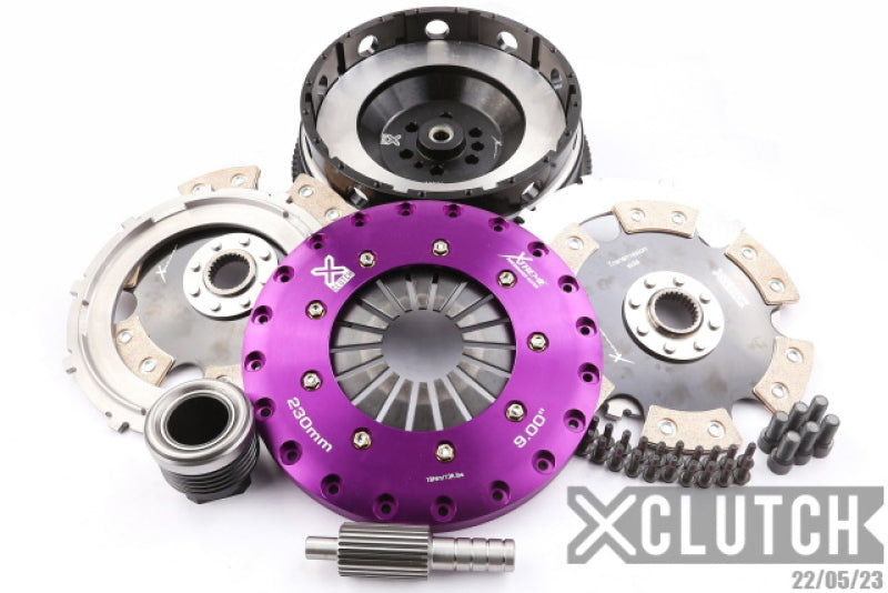XCLUTCH XKBM23560-2E XClutch 15-18 BMW M3 Base 3.0L 9in Twin Solid Ceramic Clutch Kit