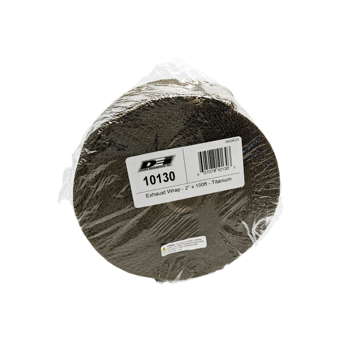 DEI 10130 Exhaust Wrap 2in x 100ft - Titanium