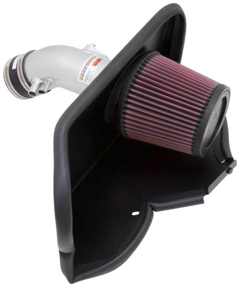 K&N Engineering 69-8618TS K&N 12 Toyota Camry 3.5L V6 Silver Short RAM Typhoon Intake