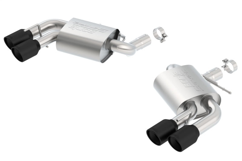 Borla 11920CB 2016-2017 Chevrolet Camaro SS AT/MT S-Type Rear Section Exhaust w/o Dual Mode Ceramic Black