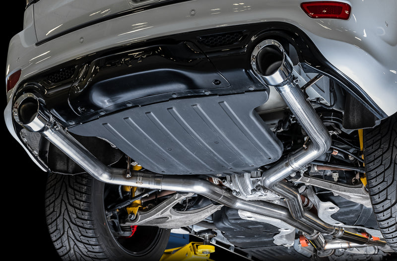 AWE Tuning 3020-32061 2020 Jeep Grand Cherokee SRT Track Edition Exhaust - Chrome Silver Tips