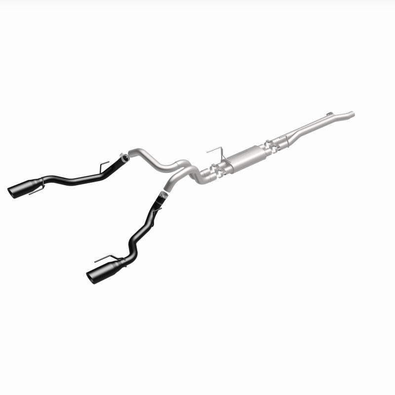 Magnaflow 19350 MagnaFlow SYS Cat-Back 2017 Ford F-150 Raptor 3.5L Dual Black Coated 3in Tips