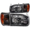 ANZO 111051 ANZ Crystal Headlights