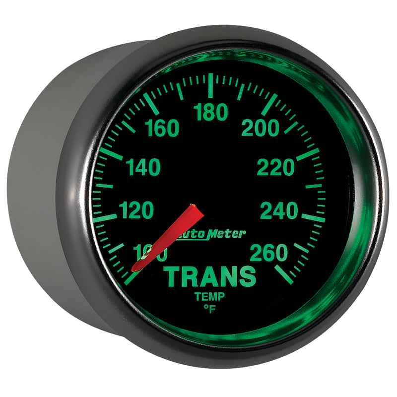 AutoMeter 3857 Autometer GS 100-260 degree Electronic Trans Temperature Gauge