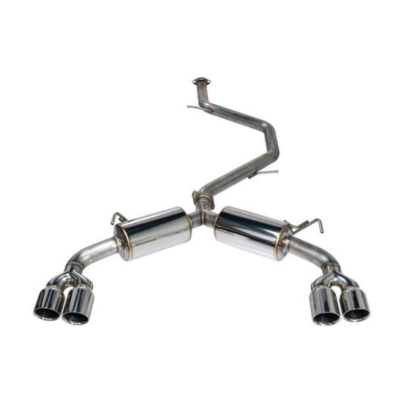 Remark RK-C4063T-01 2019+ Toyota Corolla Hatchback Quad-Exit Cat-Back Exhaust Stainless Steel