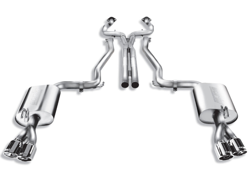 Borla 140287 08-09 Pontiac G8/GT 6.0L 8cyl SS Catback Exhaust w/ X Pipe