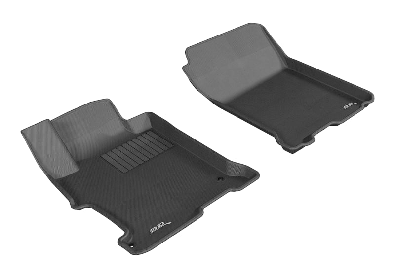 3D MAXpider L1HD04811509 2013-2017 Honda Accord Kagu 1st Row Floormat - Black