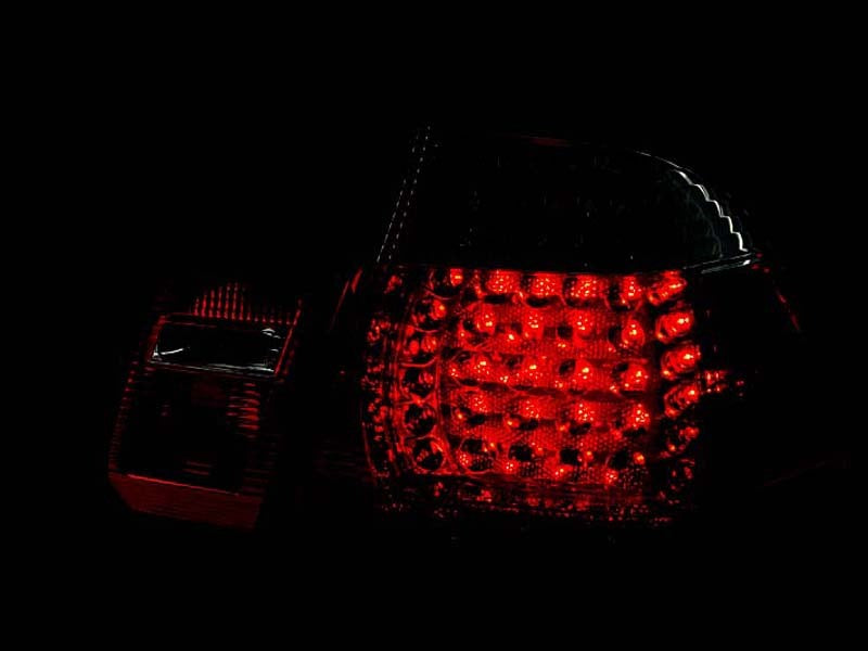 ANZO 321004 1999-2001 BMW 3 Series E46 LED Taillights Red/Clear 4pc