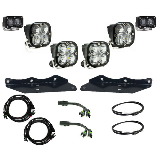 Baja Designs 448173 17-20 Ford F-150 Raptor S2 SAE Pro Fog Pocket Kit - Clear
