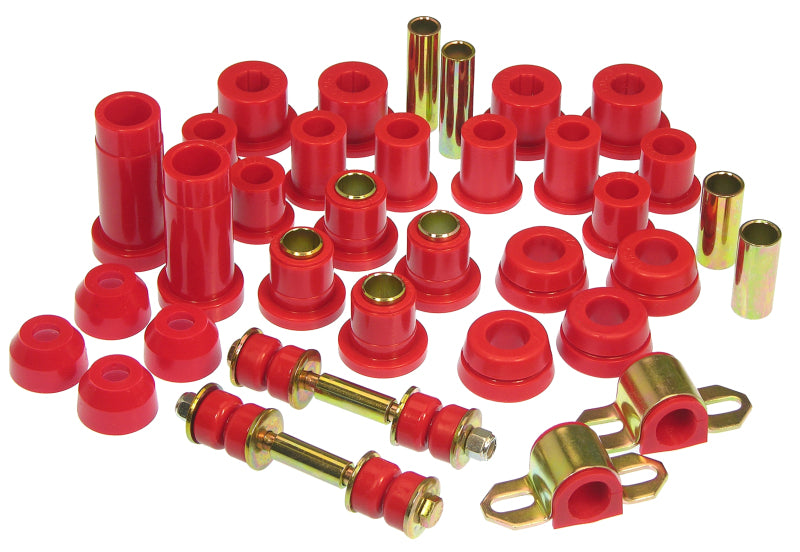 Prothane 18-2004 89-94 Toyota Truck 2wd Total Kit - Red