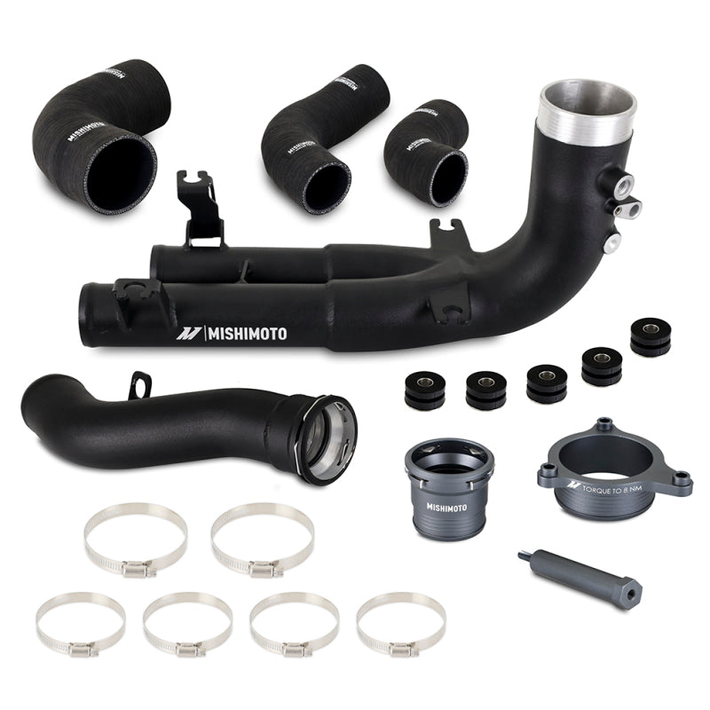 Mishimoto MMICP-G80-21 2021+ BMW G8X M3/M4 Hot Side Intercooler Charge Pipe Kit