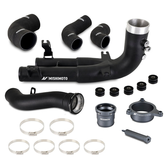 Mishimoto MMICP-G80-21 2021+ BMW G8X M3/M4 Hot Side Intercooler Charge Pipe Kit