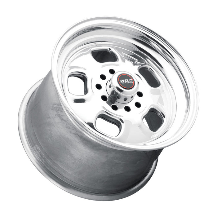Weld 93-510350 Rodlite 15x10 / 5x4.5 & 5x4.75 BP / 5.5in. BS Polished Wheel - Non-Beadlock