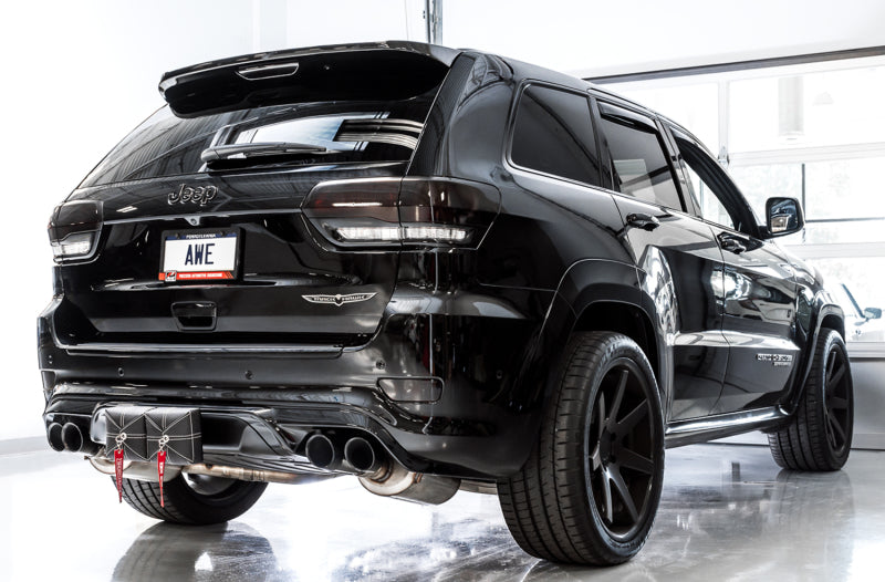 AWE Tuning 3020-31023 2020 Jeep Grand Cherokee SRT/Trackhawk Track Edition Exhaust - Use w/Stock Tips