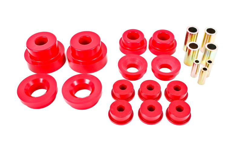 BMR Suspension BK030 BMR 10-15 5th Gen Camaro Pro Version Rear Cradle Bushing Kit (BK024 BK029) - Red