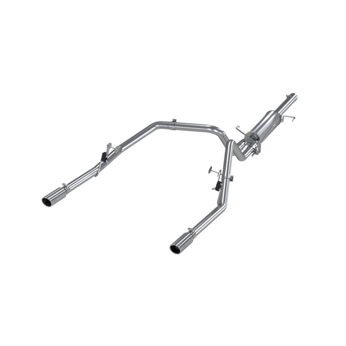 MBRP S5108409 2003 Dodge RAM Hemi 1500 5.7L SC/CC-SB Cat Back Dual Split Rear