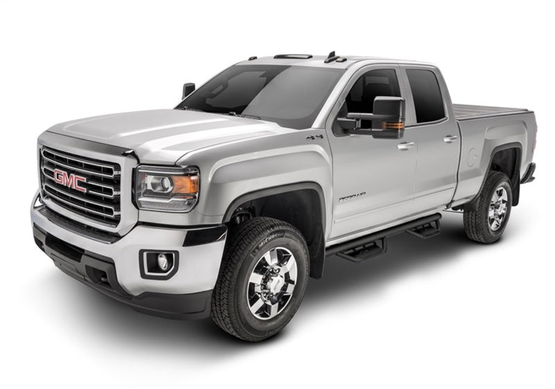 N-Fab HPG1583CC-TX Podium LG 15-18 GMC/Chevy Canyon/Colorado Crew Cab SRW - Tex. Black - Cab Length - 3in