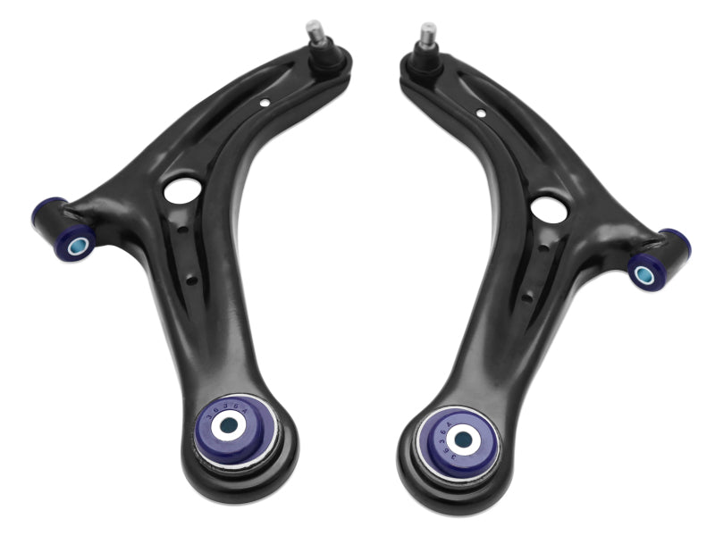 Superpro TRC1048 13-17 Ford Fiesta Complete Front Lower Control Arm Kit (Caster Increase)