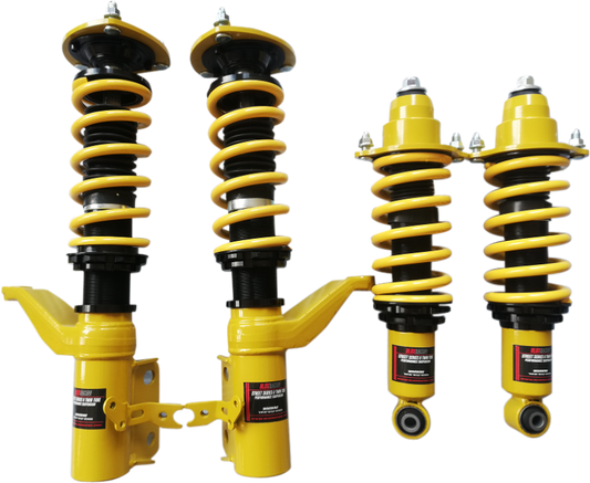 BLOX Racing BXSS-02105 02-05 Rsx/01-05 Civic- Non-Adjustable Damping Street Series II Coilovers