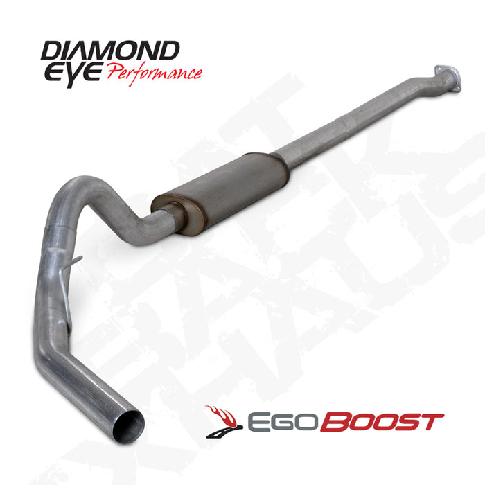 Diamond Eye Performance K3333S Diamond Eye KIT 3 1/2in Catback Single GAS SS FORD 3.5L F150 RAPTOR 11-13