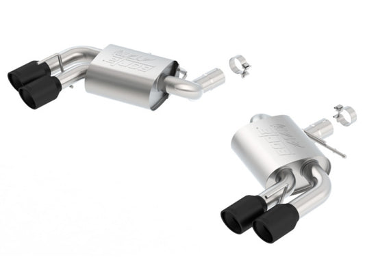 Borla 11921CB 16-18 Chevy Camaro V8 SS AT/MT ATAK Rear Section Exhaust w/o Dual Mode Valves Ceramic Black