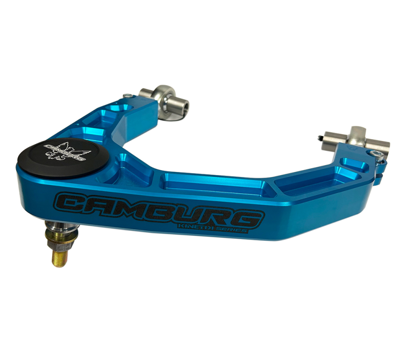 Camburg CAM-310189-BLU Toyota Tundra 2WD/4WD 22-23 KINETIK V2 Performance Billet Uniball Upper Arms (King Blue)