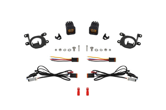 Diode Dynamics DD8290 23-24 Toyota GR Corolla SSC1 LED Fog Light Kit - Yellow SAE Fog