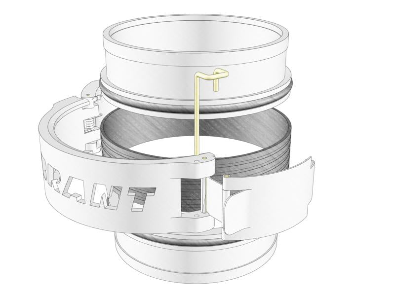 Vibrant 12556 Stainless Steel Weld Fitting w/ O-Rings for 3in OD Tubing